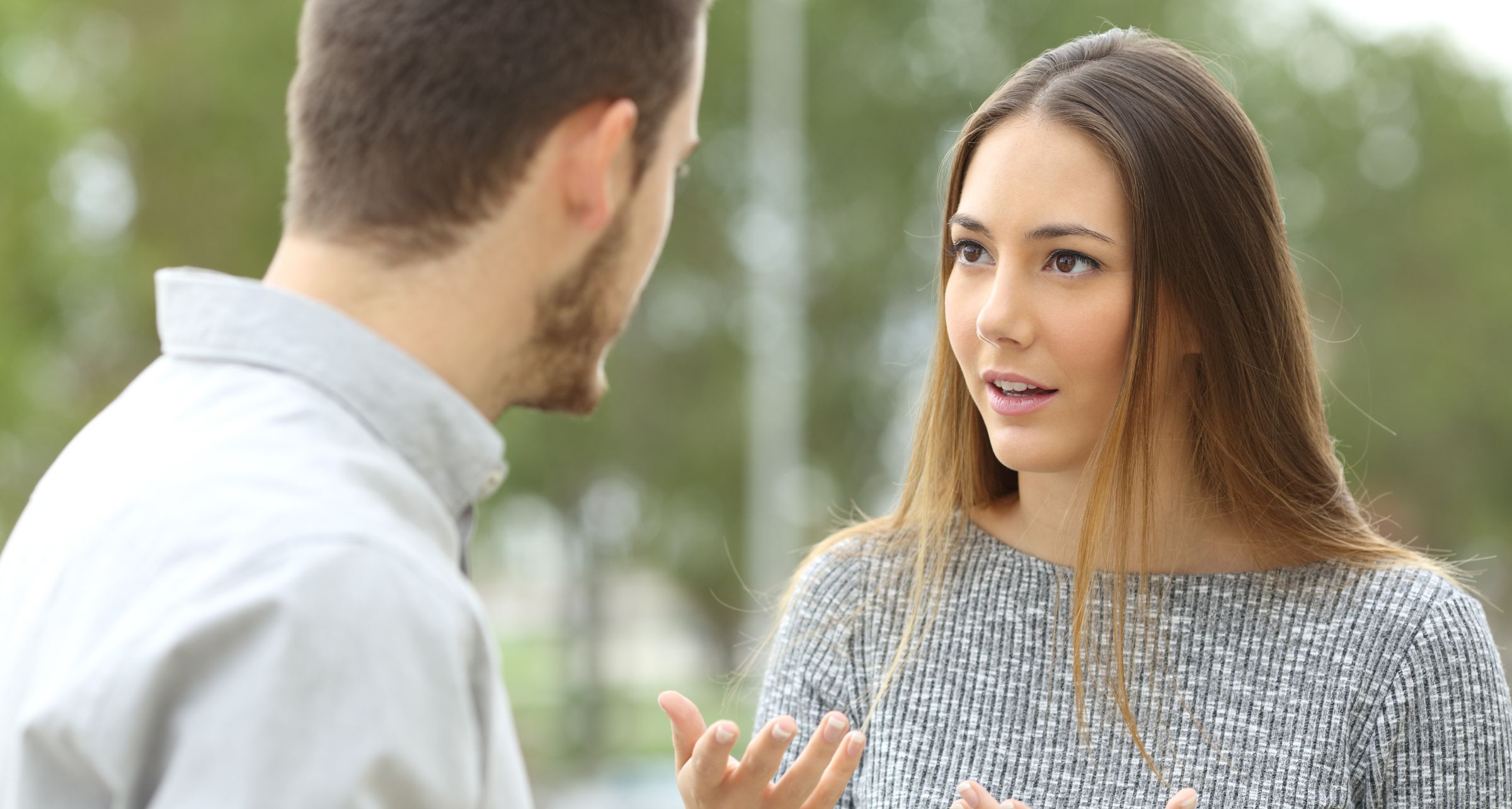 conversazione donna uomo